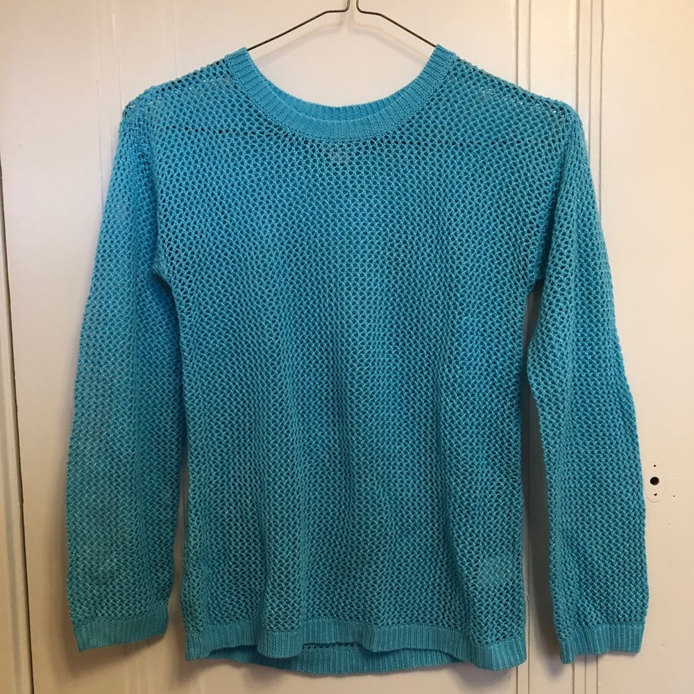 NWOT Blue Knit Sweater